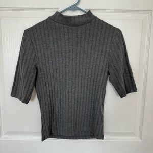 Topshop Turtleneck Knit Top